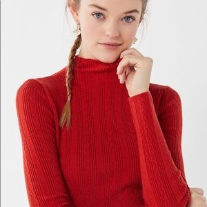 UO Drew cable knit sweater